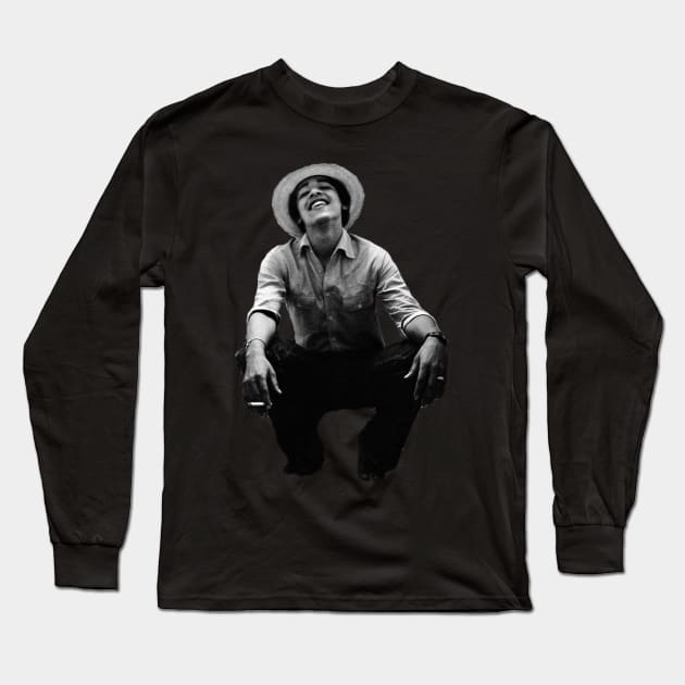 Young Obama Cool Long Sleeve T-Shirt by tamzelfer